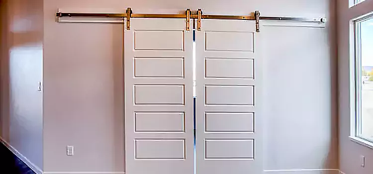 Glass Barn Door with Installation Hardware Kit Suitland